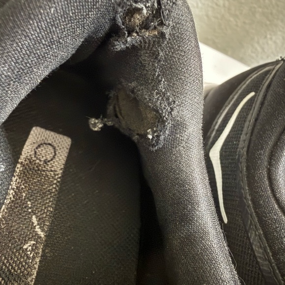 Hoka Women's Black and White Running Shoes - Picture 9 of 10